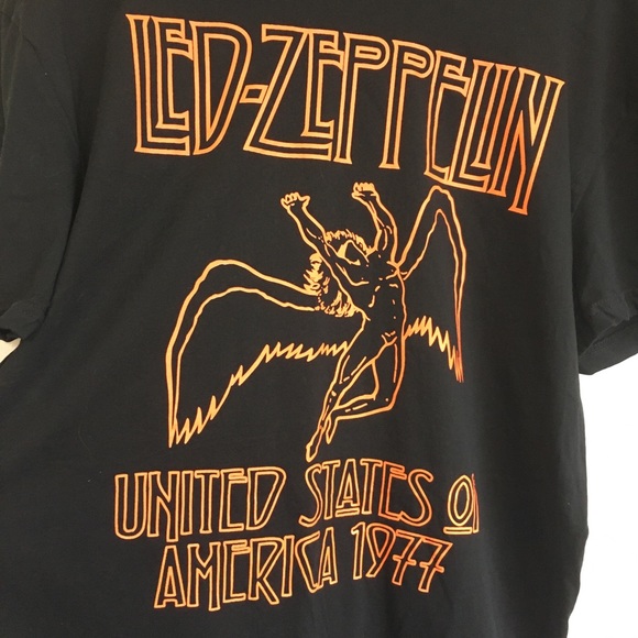 Led Zeppelin United States of America 1977 Tee - Picture 2 of 5